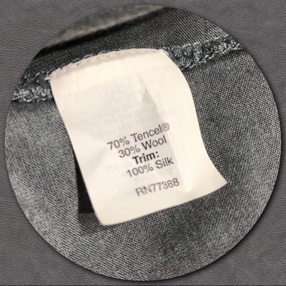 J. CREW Silk Trim Floral Accent Gray Tank Top Size S - Picture 8 of 8